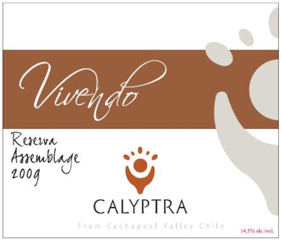 Calyptra Vinedos y Bodega Reserva Assemblage 2009 Front Label