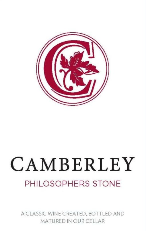 Camberley Philosophers Stone 2010 Front Label