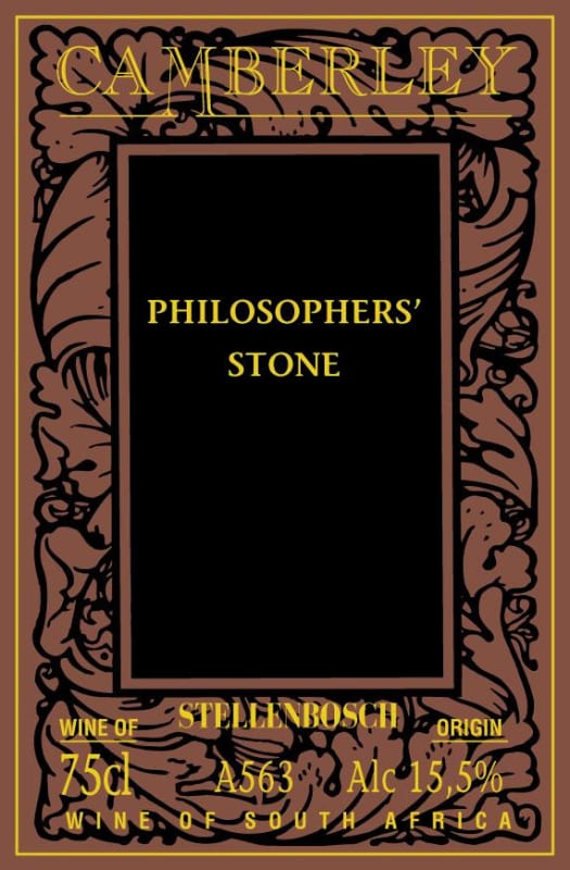 Camberley Philosophers Stone 2008 Front Label