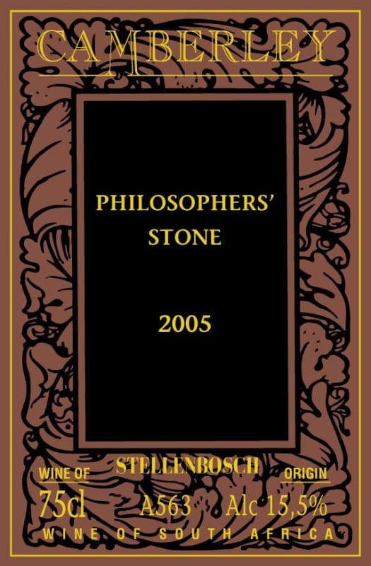 Camberley Philosopher's Stone 2005 Front Label