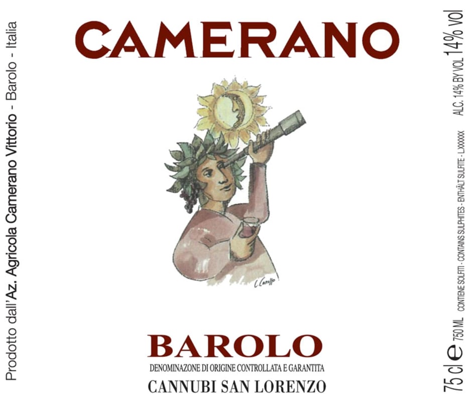 Chateau La Foret Barolo Canubbi San Lorenzo 2009 Front Label