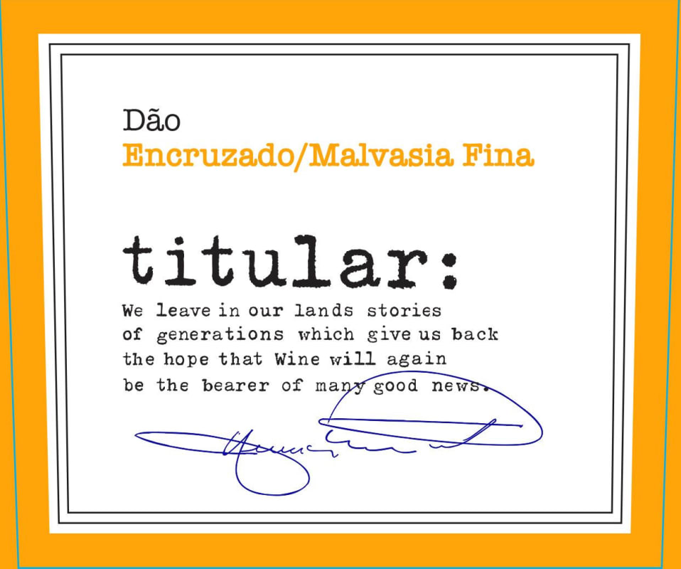 Caminhos Cruzados Titular Encruzado Malvasia Fina 2015 Front Label