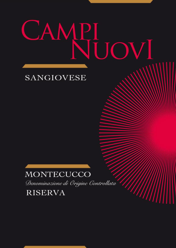 Campinuovi Montecucco Riserva Sangiovese 2010 Front Label