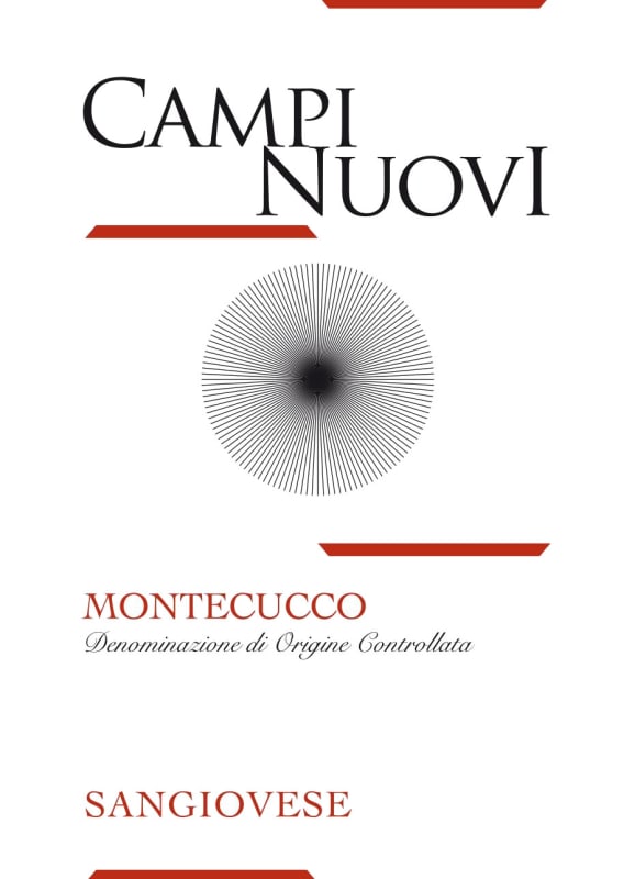 Campinuovi Montecucco Sangiovese 2013 Front Label