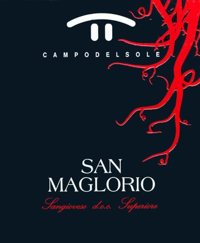 Campodelsole Romagna San Maglorio Superiore Sangiovese 2012 Front Label