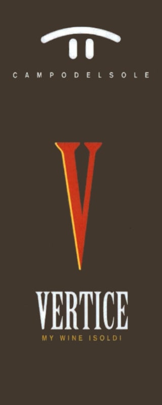 Campodelsole Romagna Vertice Superiore Riserva Sangiovese 2006 Front Label