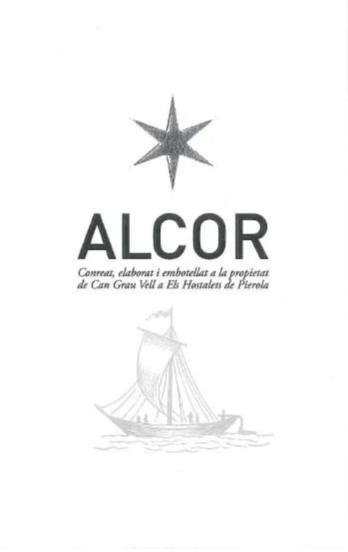 Can Grau Vell Alcor 2009 Front Label
