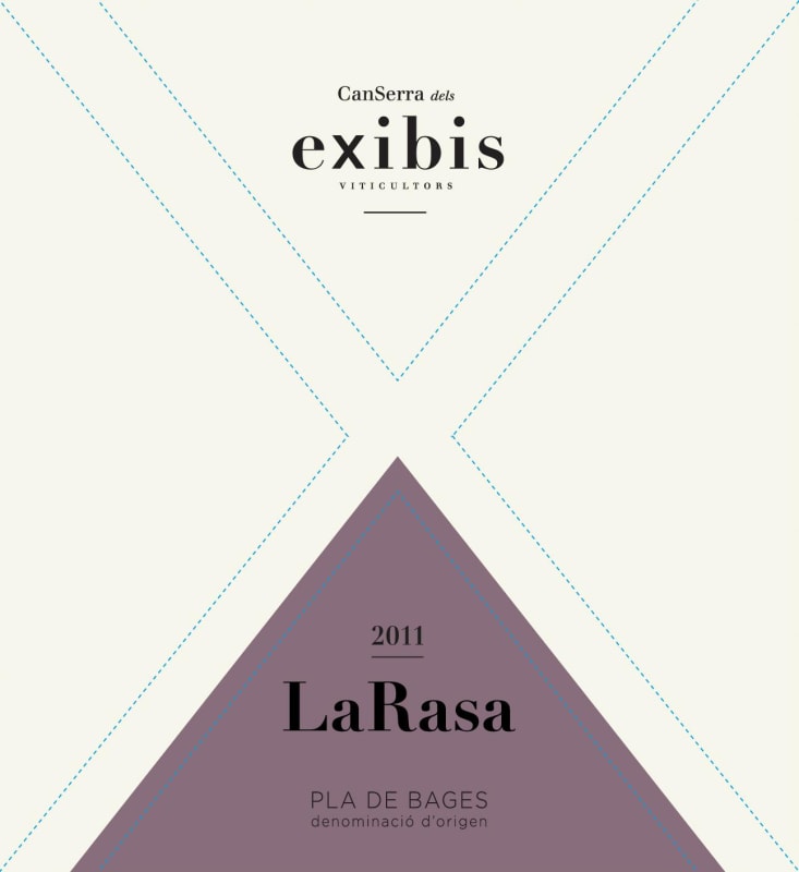 Can Serra dels Exibis La Rasa 2011 Front Label