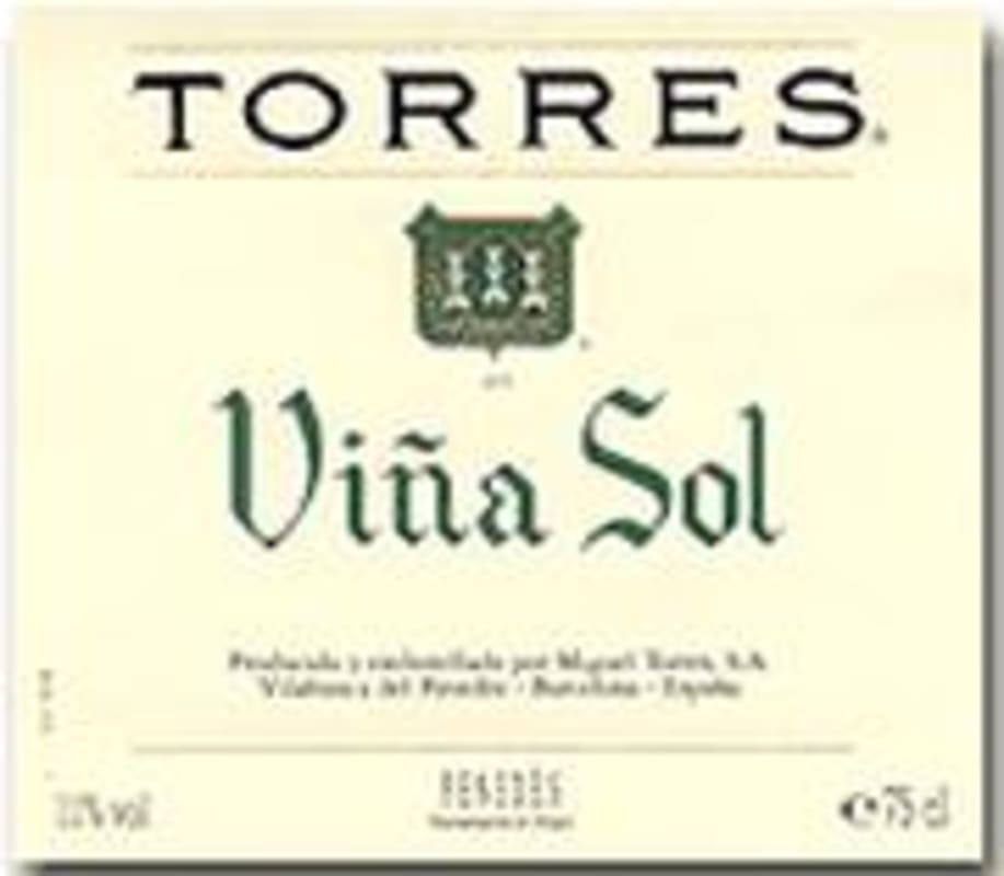 Vina Sol White Blend 1999 Front Label