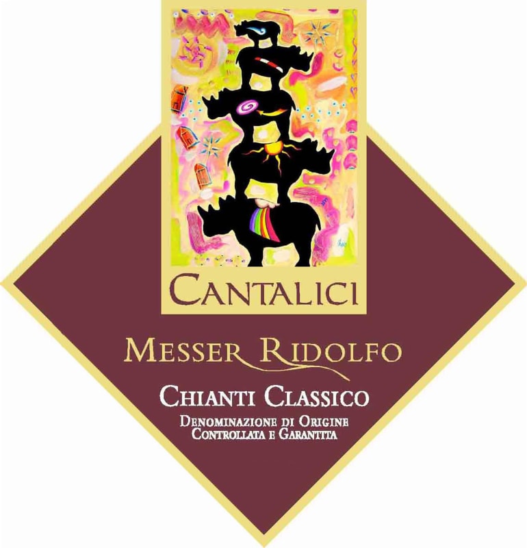 Cantalici Chianti Classico Messer Ridolfo 2007 Front Label