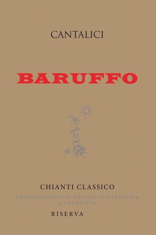 Cantalici Chianti Classico Baruffo Riserva 2011 Front Label