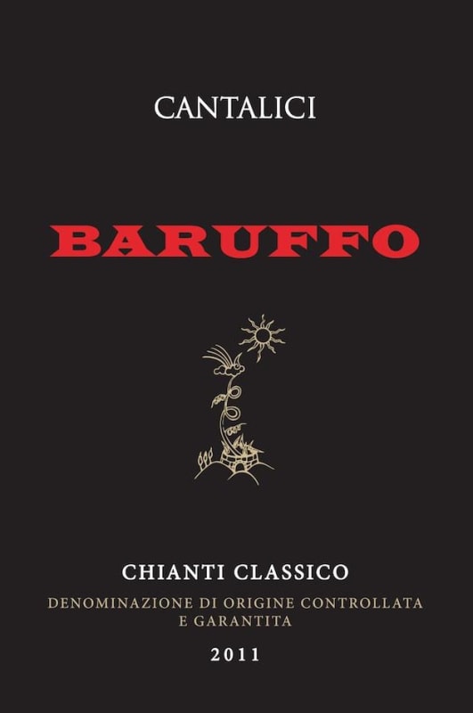 Cantalici Chianti Classico Baruffo 2011 Front Label