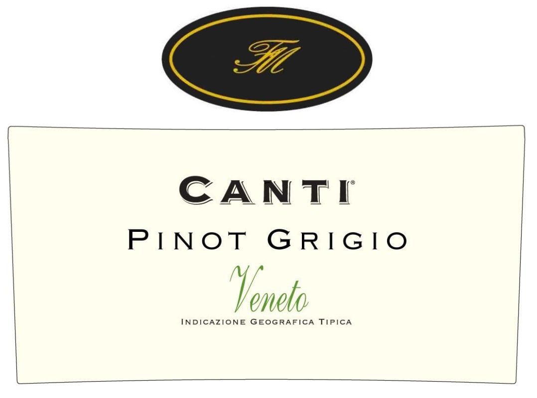 Canti Pinot Grigio 2012 Front Label