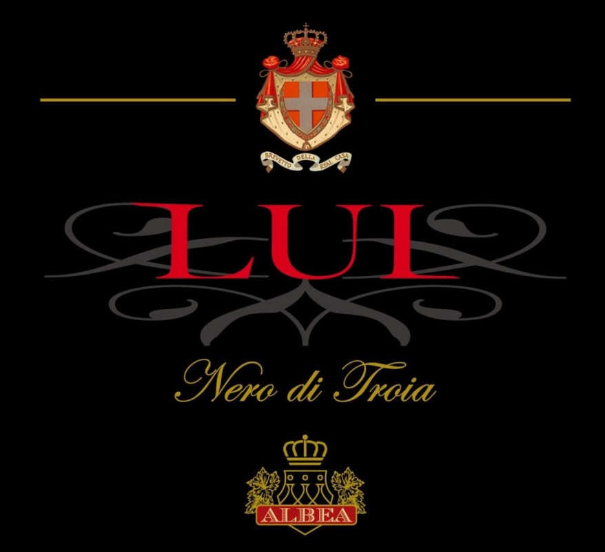 Cantina Albea Puglia Rosso Lui Nero di Troia 2010 Front Label