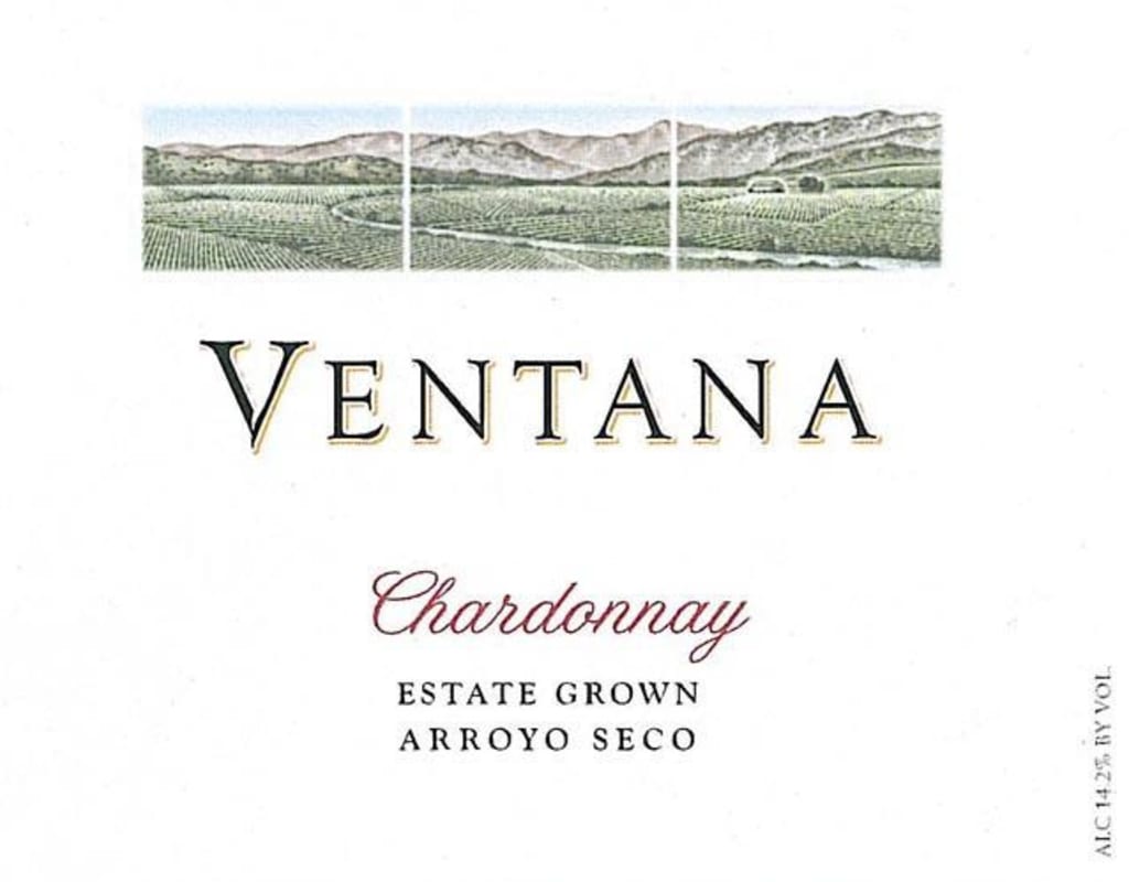 Ventana Arroyo Seco Chardonnay 2010 Front Label
