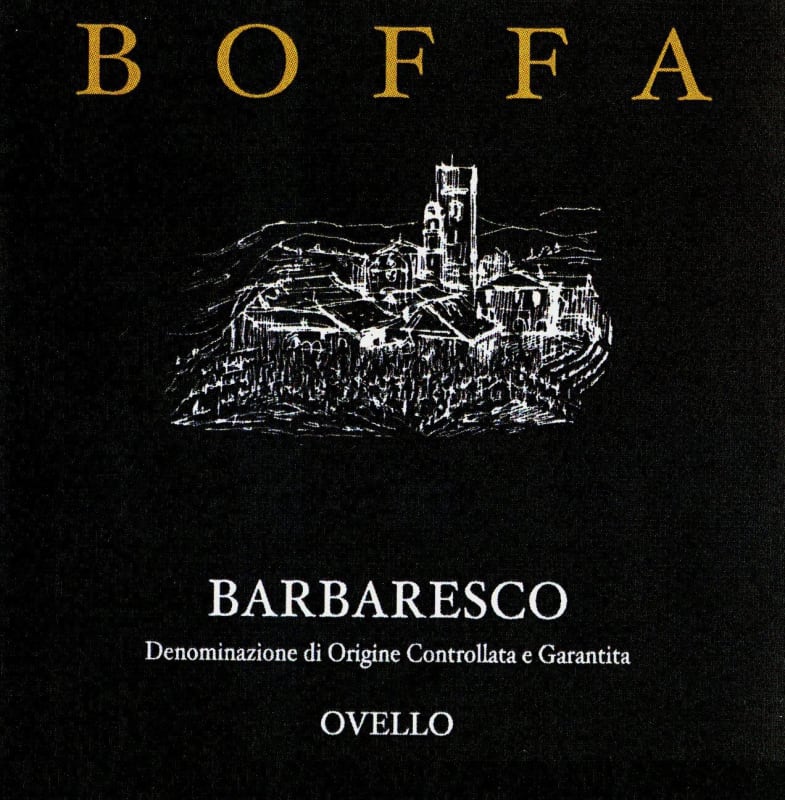Cantina Boffa Carlo Barbaresco Ovello 2008 Front Label
