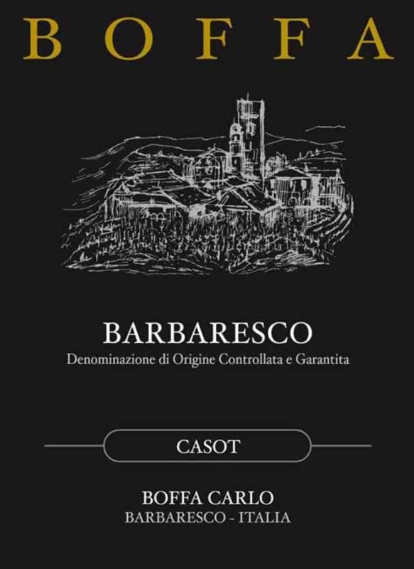Cantina Boffa Carlo Barbaresco Casot 2006 Front Label