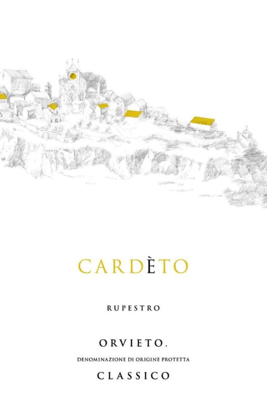 Cantina Cardeto Orvieto Classico Rupestro 2014 Front Label