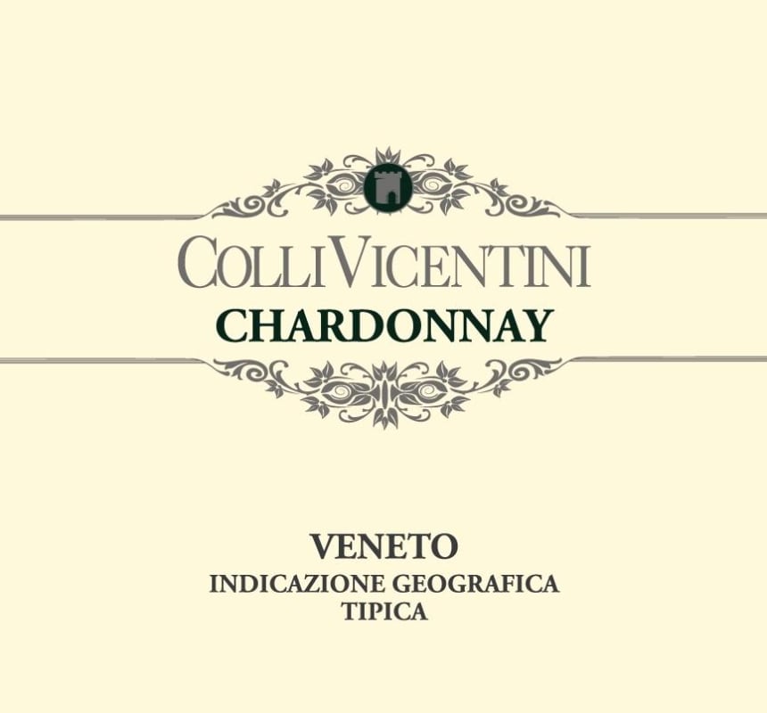 Cantina Colli Vicentini Chardonnay 2015 Front Label