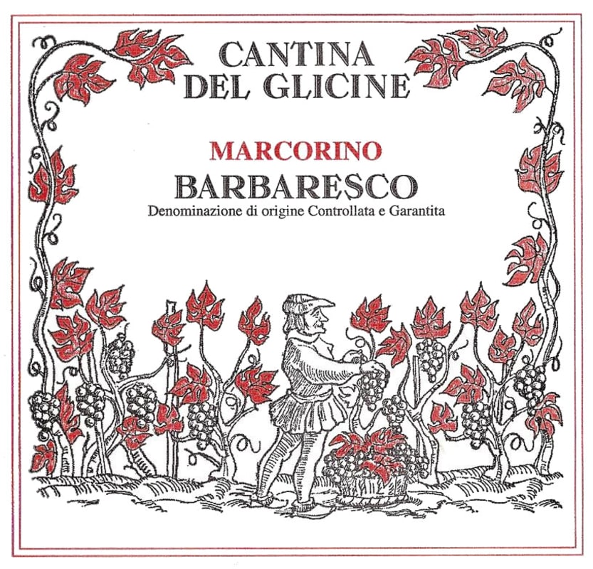 Cantina Del Glicine Marcorino Barbaresco 2011 Front Label