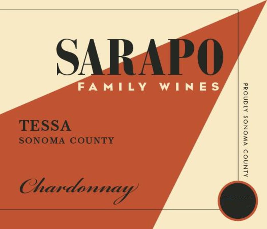 Sarapo Tessa Chardonnay 2012 Front Label