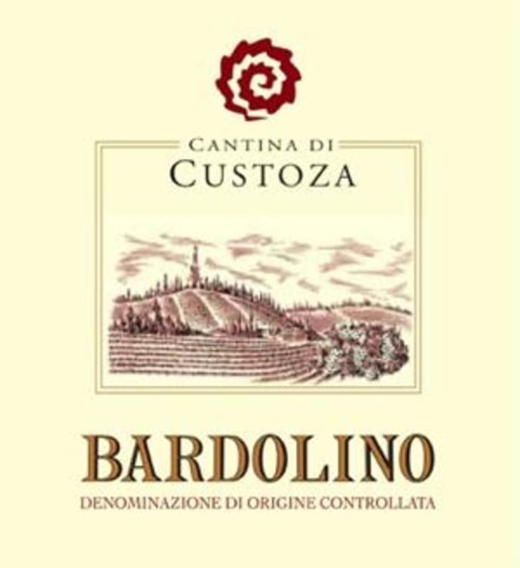 Cantina di Custoza Bardolino 2014 Front Label