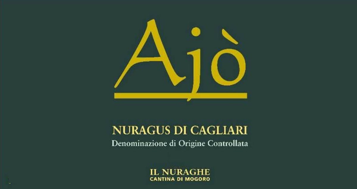 Cantina di Mogoro Nuragus di Cagliari Ajo 2015 Front Label