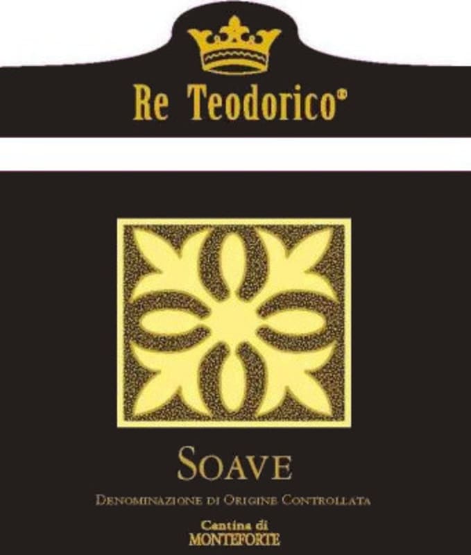 Cantina di Monteforte Soave Monteforte Re Teodorico 2009 Front Label