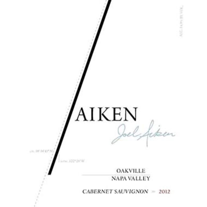 Aiken Oakville Cabernet Sauvignon 2012 Front Label