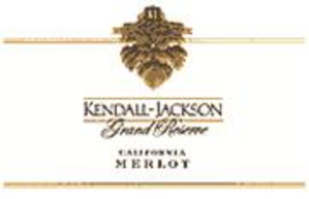 Kendall-Jackson Grand Reserve Merlot 1996 Front Label
