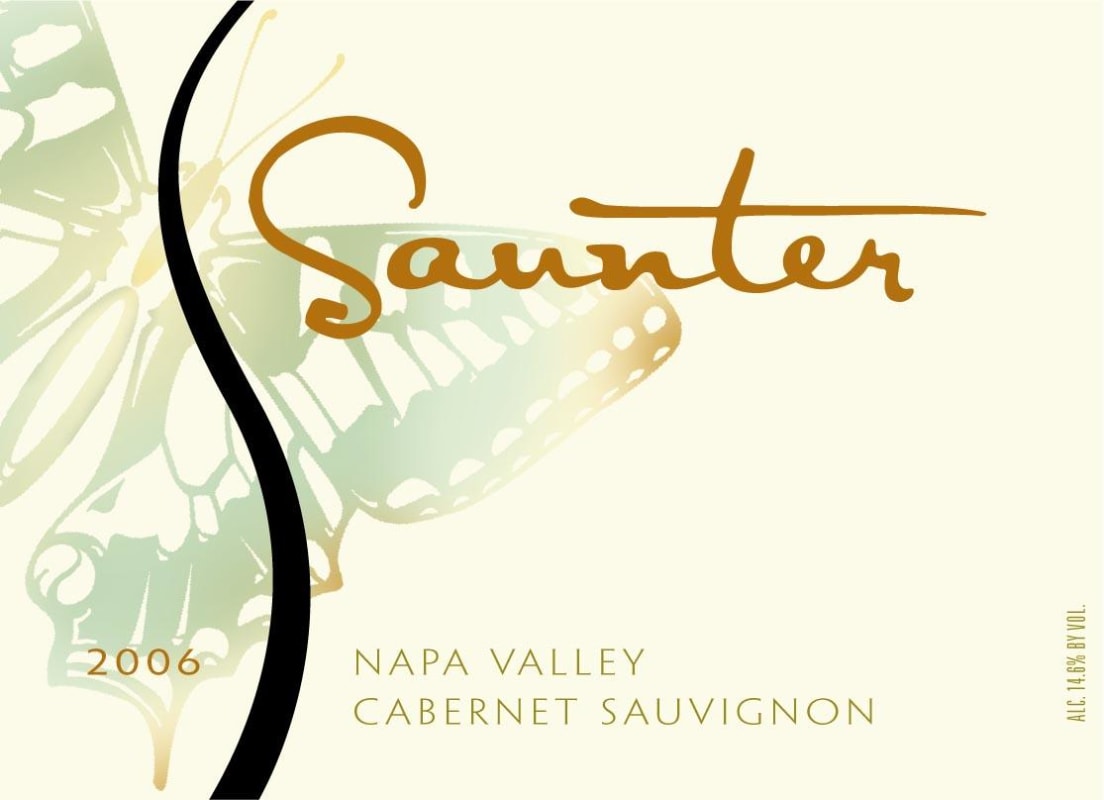 Saunter Cabernet Sauvignon 2006 Front Label