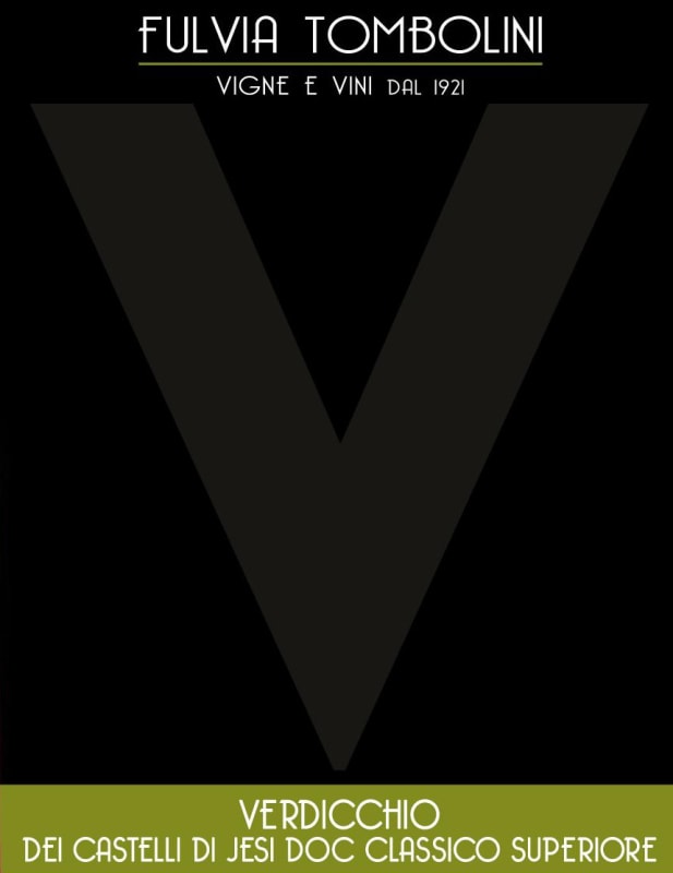 Fulvia Tombolini Verdicchio dei Castelli di Jesi Classico Superiore 2014 Front Label