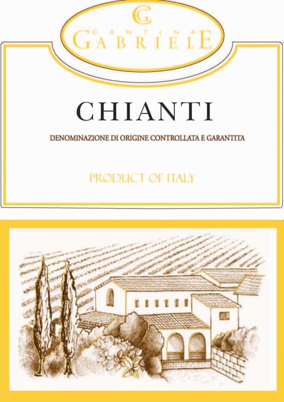 Cantina Gabriele Chianti 2011 Front Label
