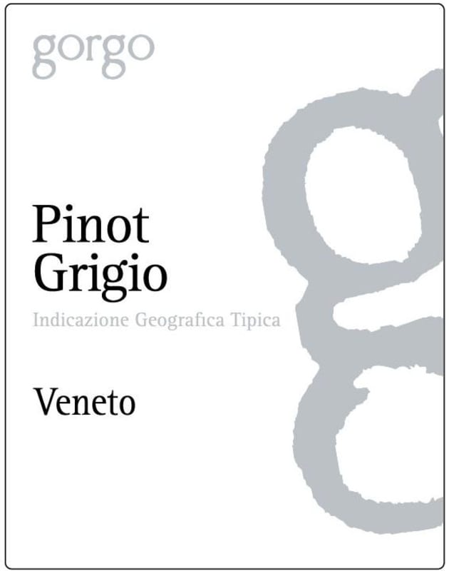 Cantina Gorgo Veneto Pinot Grigio 2013 Front Label