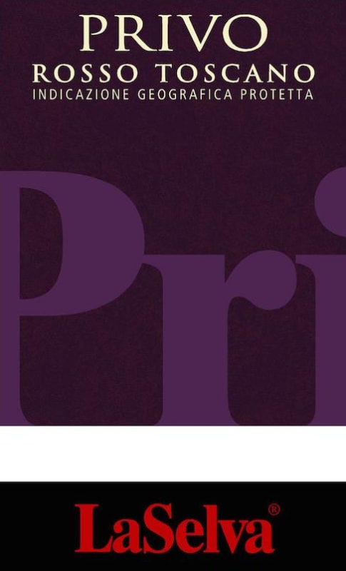 Cantina La Selva Toscana Privo Rosso 2014 Front Label
