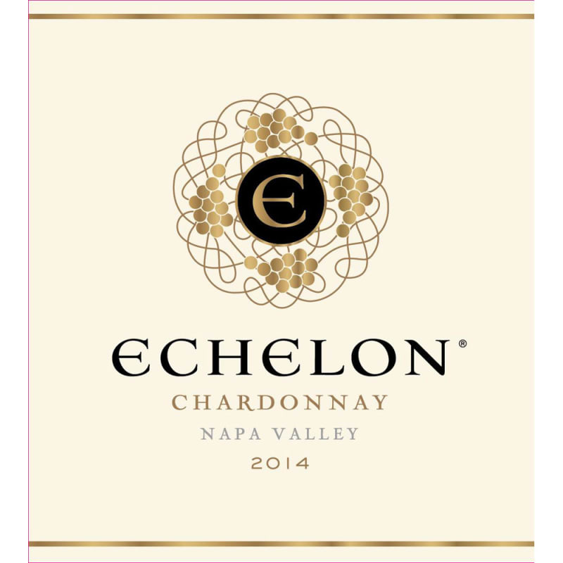 Echelon Chardonnay 2014 Front Label