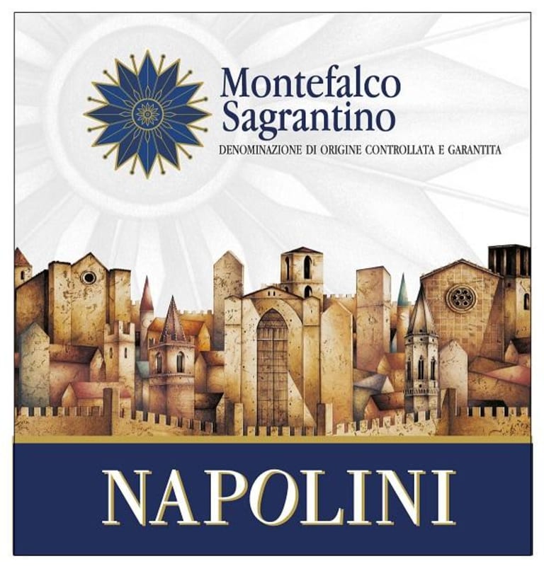 Cantina Napolini Montefalco Sagrantino 2008 Front Label