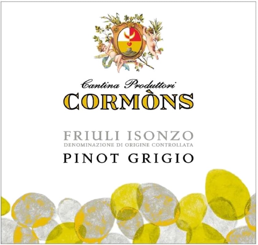 Cantina Produttori Cormons Friuli Isonzo Pinot Grigio 2014 Front Label