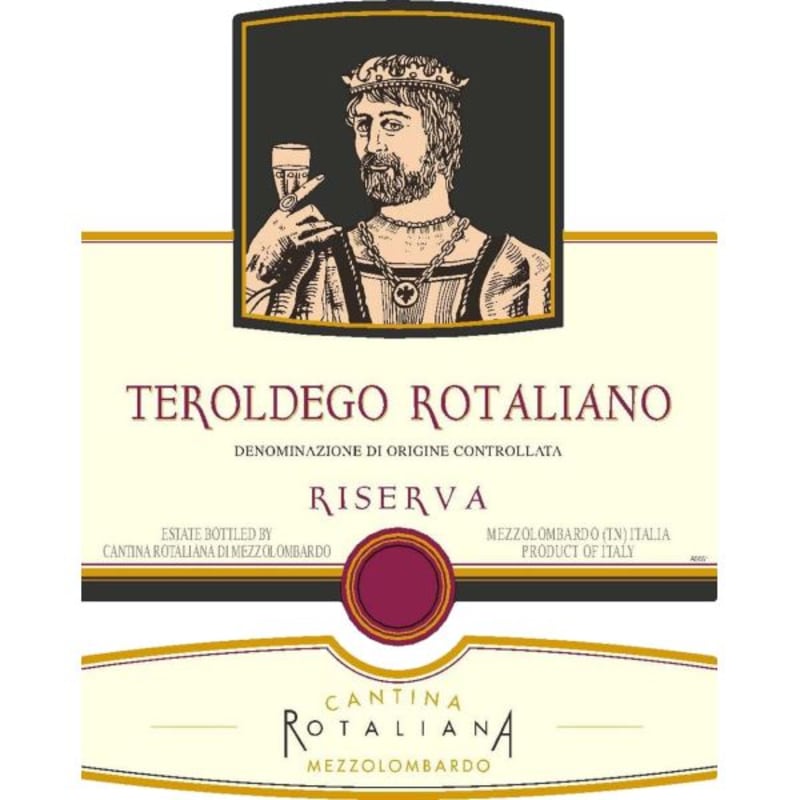 Cantina Rotaliana Teroldego Rotaliano Riserva 2007 Front Label