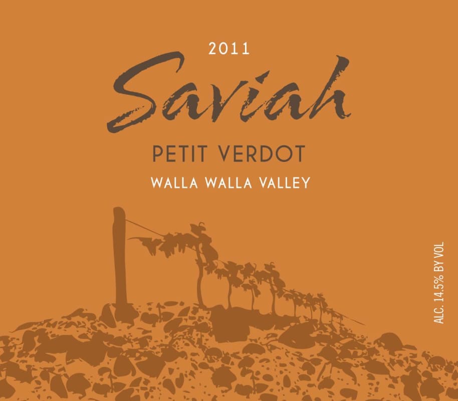 Saviah Petit Verdot 2011 Front Label