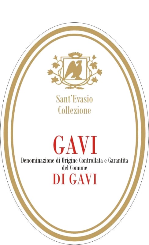 Cantina Sant'Evasio Gavi di Gavi del Comune 2012 Front Label