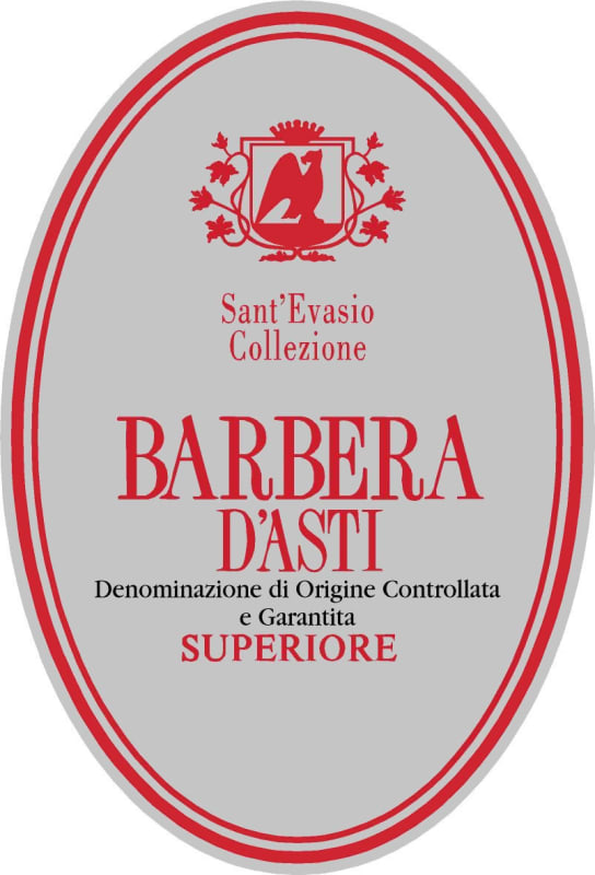 Cantina Sant'Evasio Barbera d'Asti Superiore 2011 Front Label