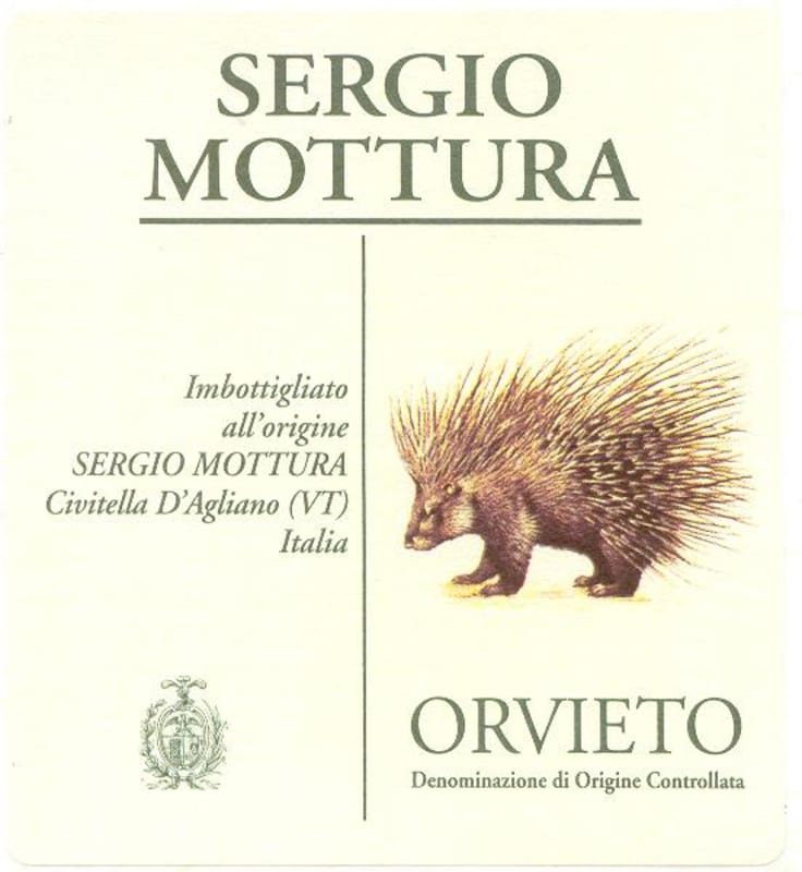 Cantina Sergio Mottura Orvieto Secco 2011 Front Label