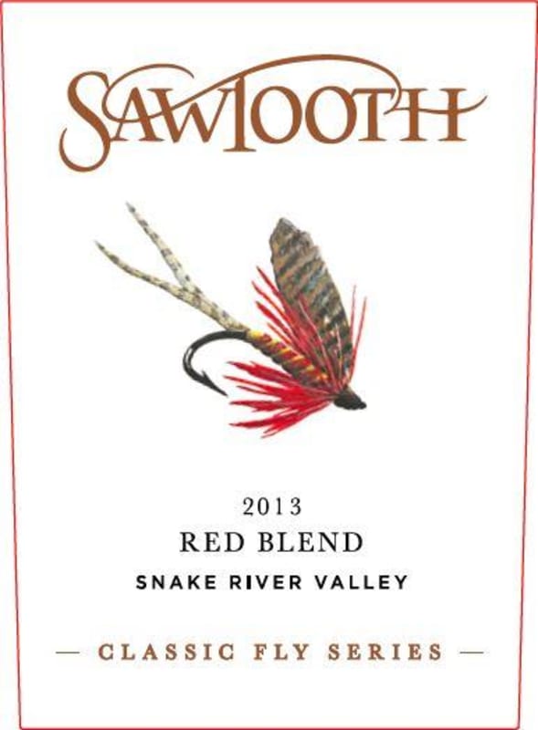 Sawtooth Classic Fly Series Red Blend 2013 Front Label