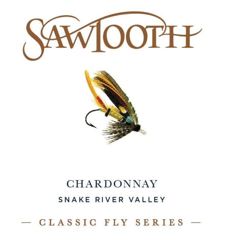 Sawtooth Classic Fly Series Chardonnay 2014 Front Label