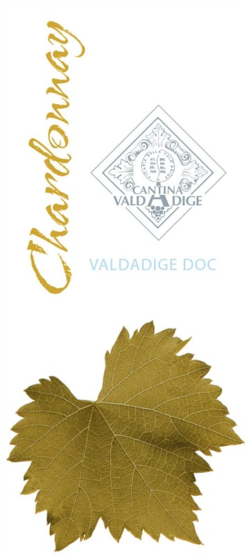 Cantina Valdadige Valdadige Chardonnay 2015 Front Label