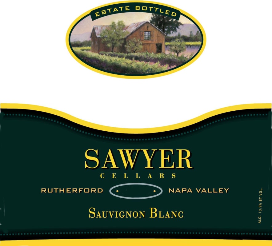 Sawyer Cellars Sauvignon Blanc 2013 Front Label