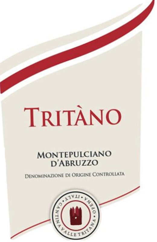 Cantina Valle Tritana Tritano Montepulciano d'Abruzzo 2011 Front Label