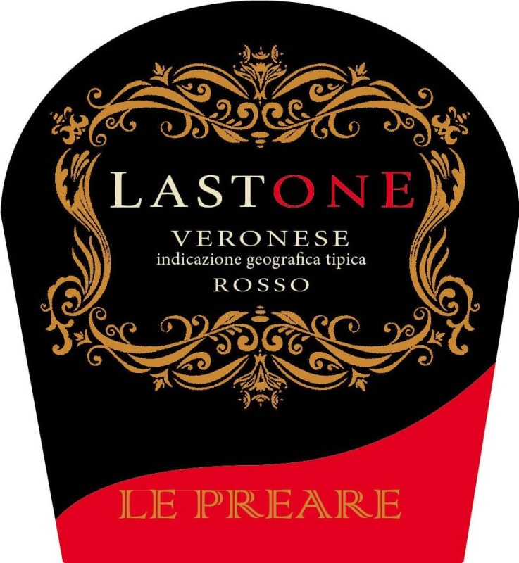 Le Preare Last One Veronese Rosso 2014 Front Label