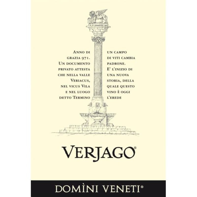 Domini Veneti Valpolicella Classico Verjago Superiore 2009 Front Label